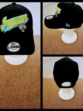 JACKSONVILLE JAGUARS NFL FOOTBALL SNAPBACK HAT.